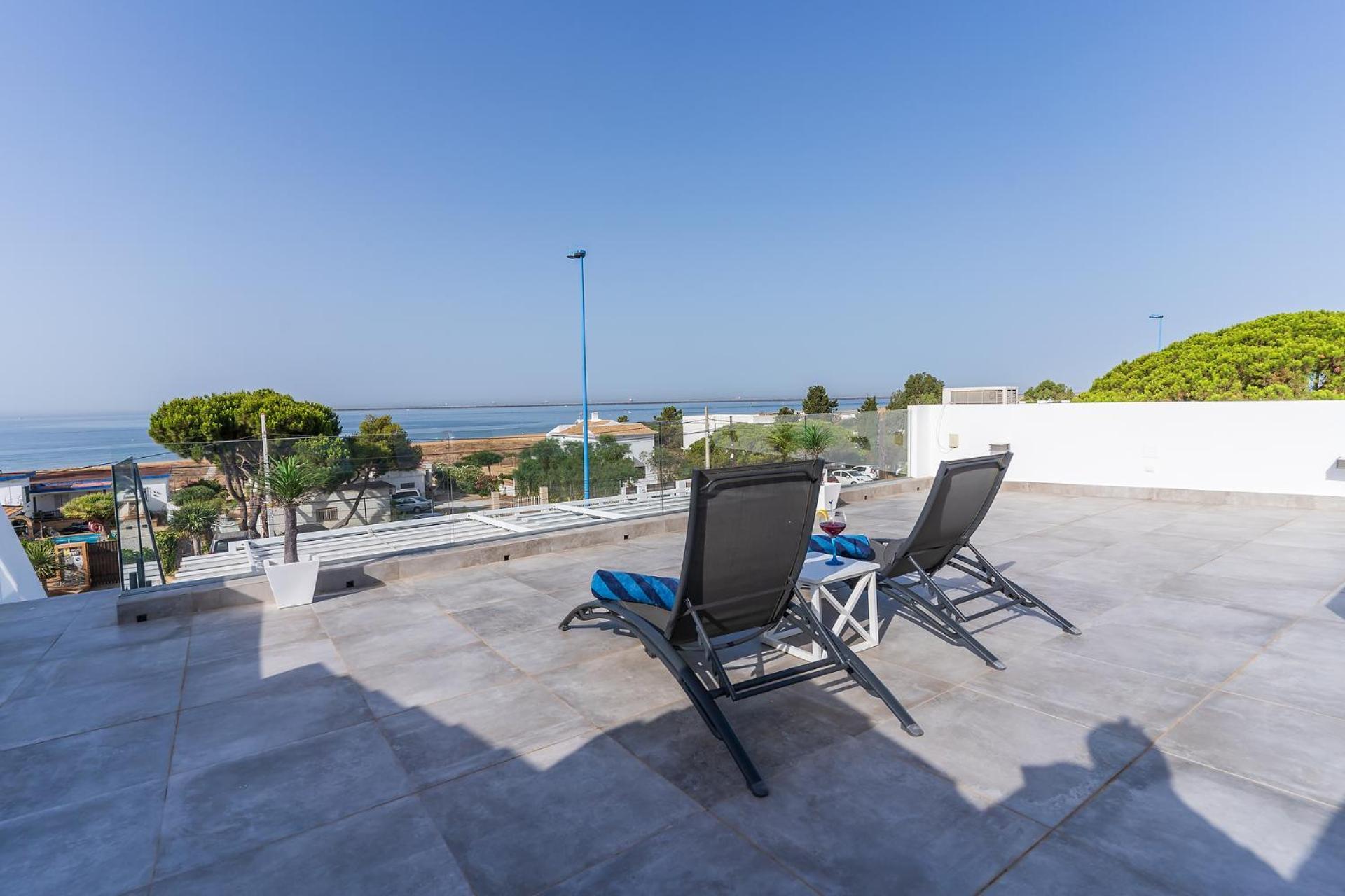 Casa Mazagon Con Vistas Al Mar Villa ภายนอก รูปภาพ