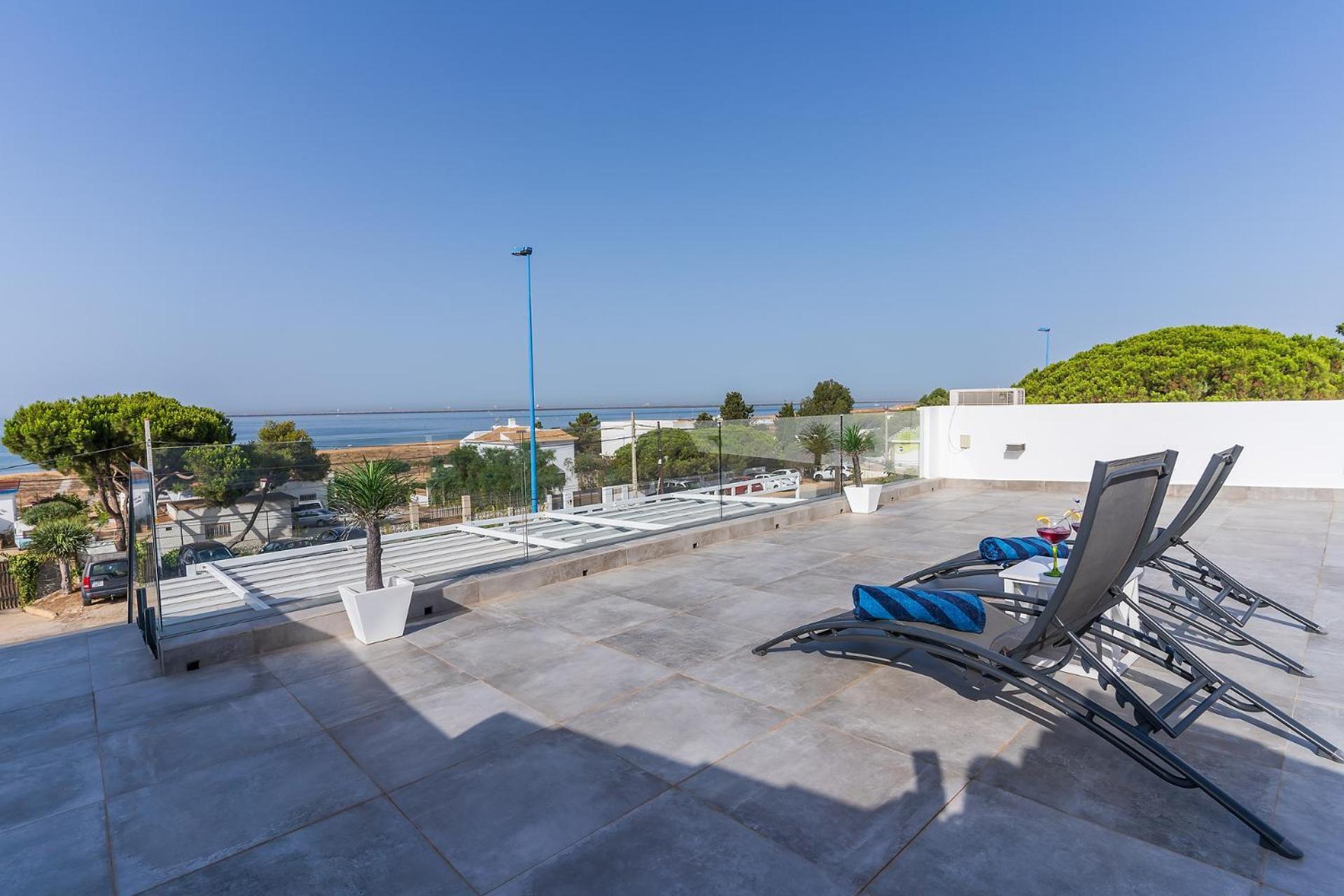 Casa Mazagon Con Vistas Al Mar Villa ภายนอก รูปภาพ